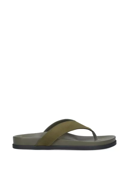 Sandale Ancient Greek Sandals din piele fără toc verde