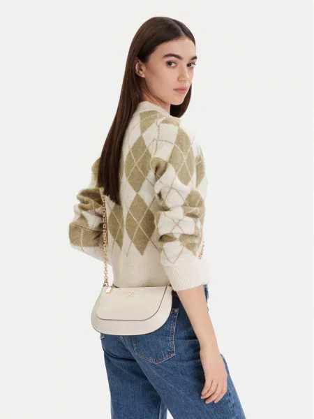 Ogrlica Tommy Hilfiger bež