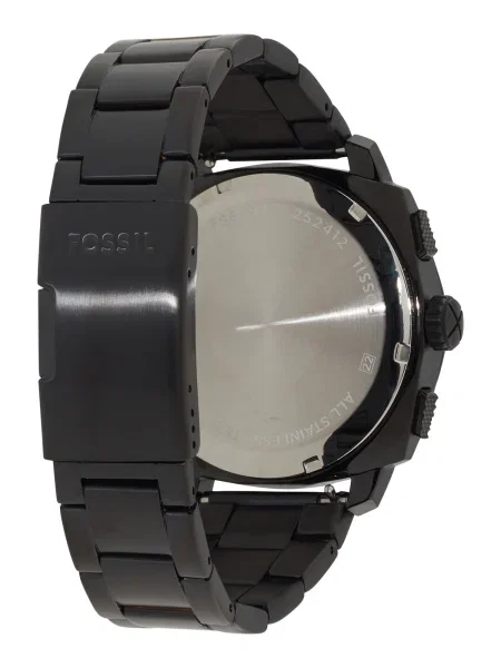 FOSSIL Ceas analogic maro / maro închis negru
