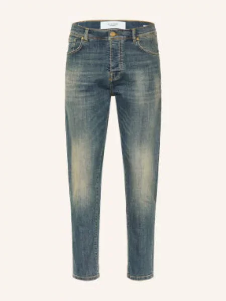 Goldgarn Denim Dżinsy Rheinau O Luźnym Kroju I Skróconych Nogawkach blau