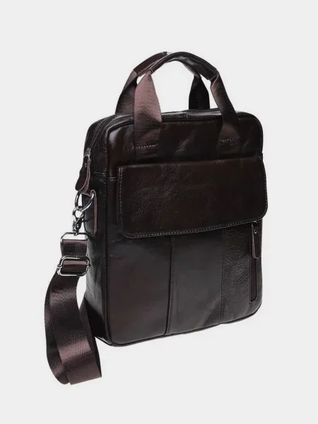 Borsa Leather Мессенджер Шкіра коричневий