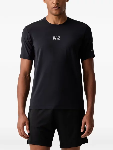 Tricou Ea7 Emporio Armani cu imagine albastru