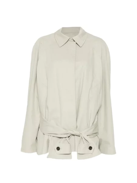 Reversibil geacă Pushbutton gri