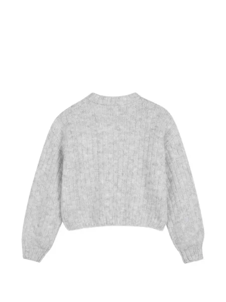 Sweter dziecięcy Billieblush szary