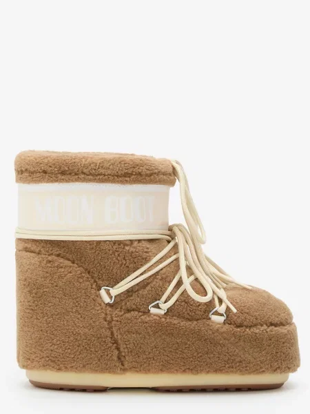 Сапоги Moon Boot бежевые