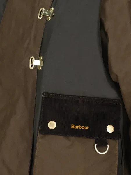 Geacă Barbour de catifea cord maro
