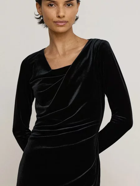 Велюровое платье Lauren Ralph Lauren