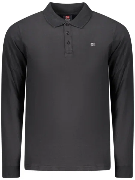 Polo Norway 1963 cu mâneci lungi negru