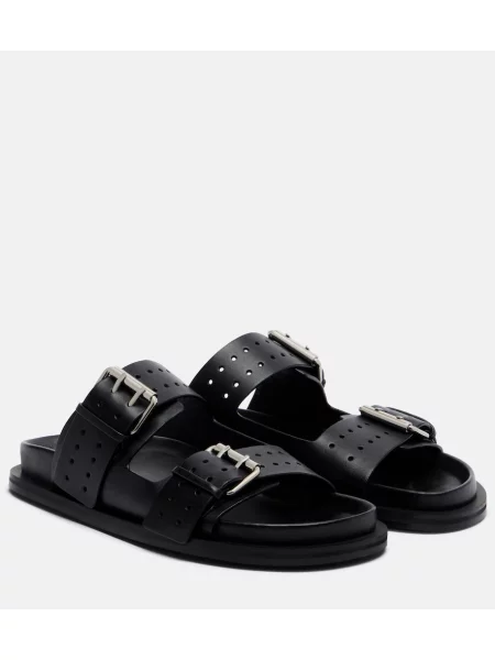 Sandale A.emery din piele negru