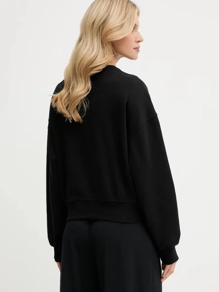 Mikina Calvin Klein s aplikací černá