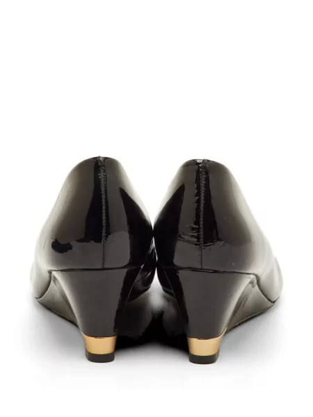Pantofi cu toc Tory Burch cu pană negru