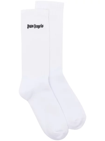 Șosete Palm Angels cu broderie alb