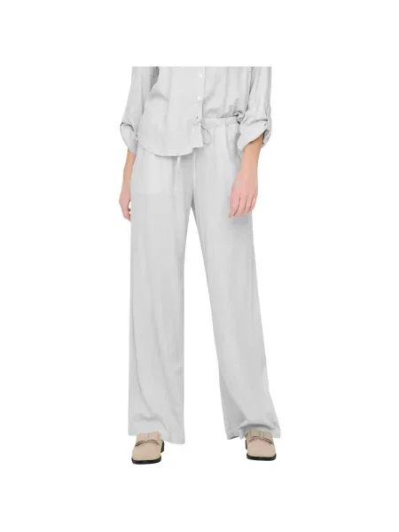 Lanene hlače Jdy bijela