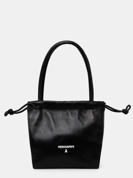 Patrizia Pepe geantă de piele negru
