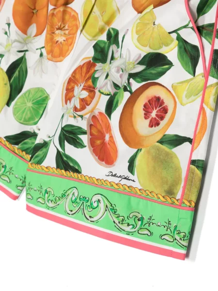 Szorty dziecięce Dolce And Gabbana białe