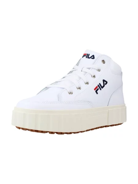 Sneakersy Fila białe