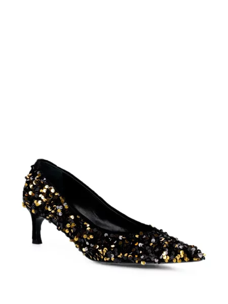 Pantofi cu toc Rotate Birger Christensen cu paiete negru
