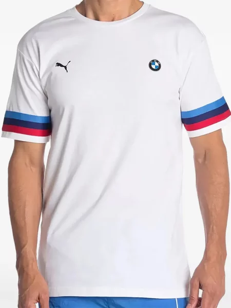 Tricou Puma cu dungi alb
