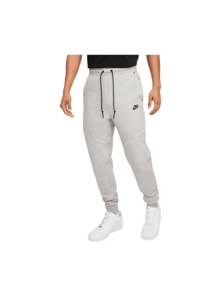 Spodnie Nike Tech Joggers dark grey heather/black szare