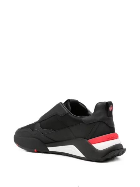 Sneakerși Dsquared2 cu imagine negru