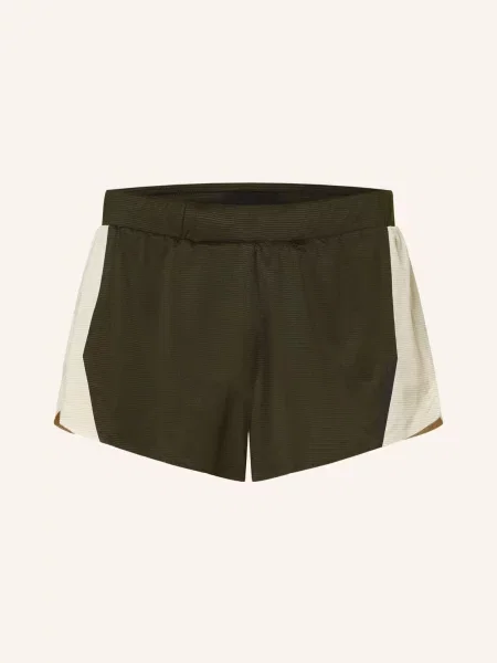 Ciele Athletics Běžecké Šortky Rd Elite tmavě zelená/ režná zelené