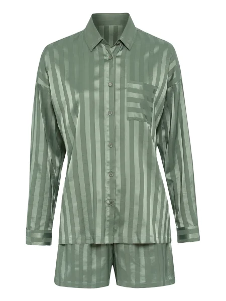 LSCN by LASCANA Kratke hlače za spanje svetlo zelena