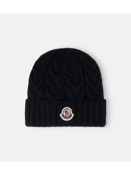 Gyerek sapka Moncler Enfant fekete