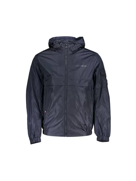 Kurtka Tommy Hilfiger elegancka niebieska