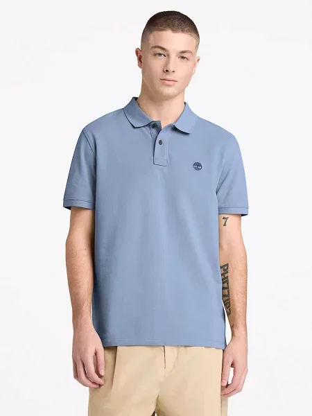 Поло Timberland голубое