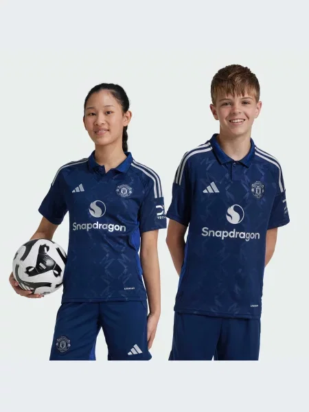 Детская спортивная футболка Adidas синяя
