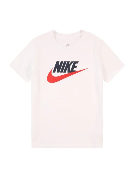 Nike Sportswear Majica FUTURA HBR narančasto crvena / crna bijela