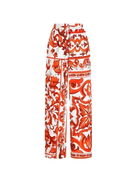 Pantaloni Dolce & Gabbana cu imagine alb