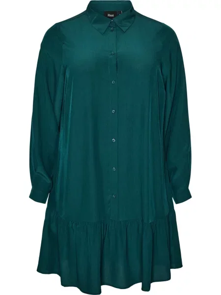 Zizzi Rochie tip bluză JANNIE' verde