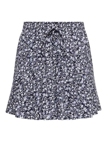 ONLY Fustă NALA albastru noapte alb