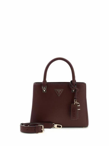 GUESS Geantă de umăr NOELLE burgundy roșu