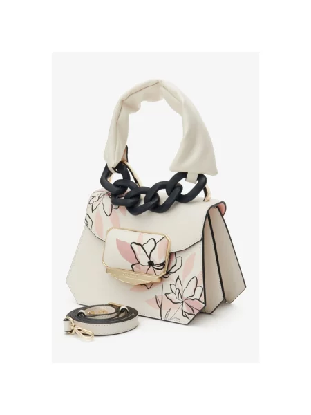 Кожаная сумка Cromia белая