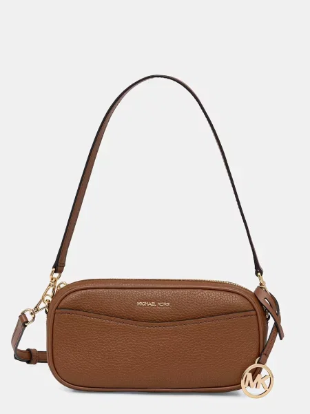 MICHAEL Michael Kors geantă crossbody pentru femei din piele May maro