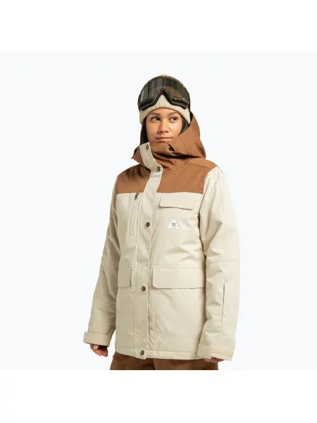 Geacă de snowboard pentru femei DC Liberate oatmeal
