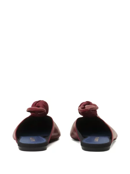 Papuci tip mules Lanvin roșu