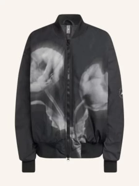 Adidas By Stella Mccartney Oversizedowa Bluza Adidas By Stella Mccartney schwarz czarna