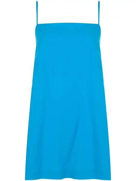 Tunika Lenny Niemeyer drapowana na ramiączkach niebieska