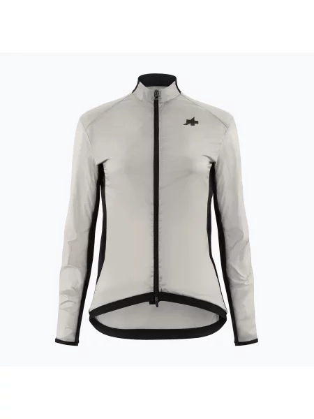 Cyklistická bunda ASSOS Uma GT Wind W almond milk šedá