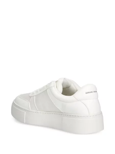 Platform talpú hegyikristály sneaker Armani Exchange fehér