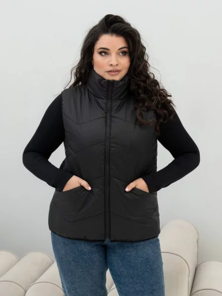 Жилет з утеплювачем UVENTUM чорний