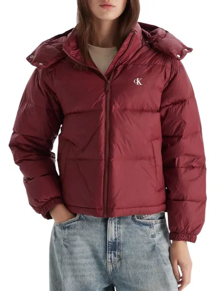 Calvin Klein Jeans Geacă din puf Essential Vișiniu albastru