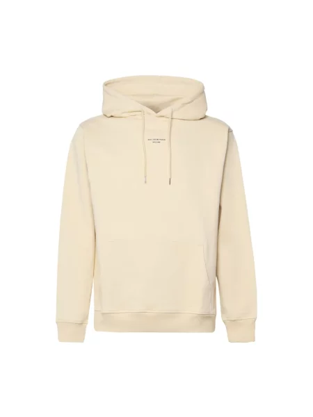 Bluza z kapturem Drole De Monsieur z kapturem z nadrukiem żółta