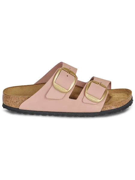 Pantofi Birkenstock cu cataramă roz