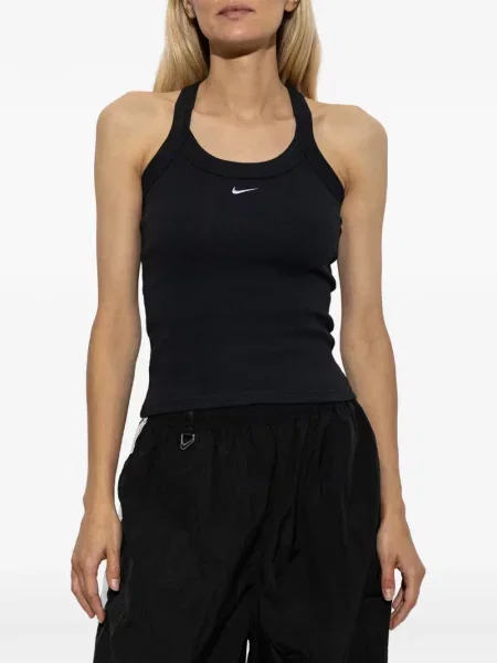 Hanorac cu glugă Nike cu autograf cu șireturi din dantelă negru