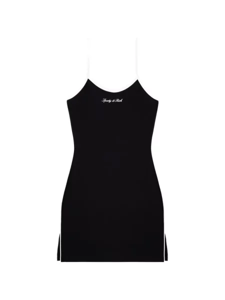 Rochie Sporty & Rich cu imagine negru