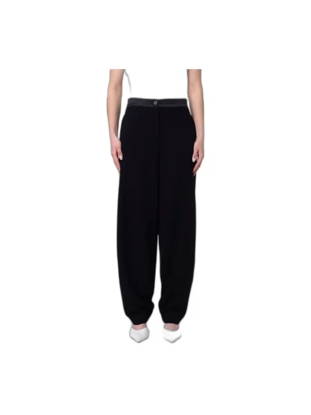 Spodnie Emporio Armani czarne